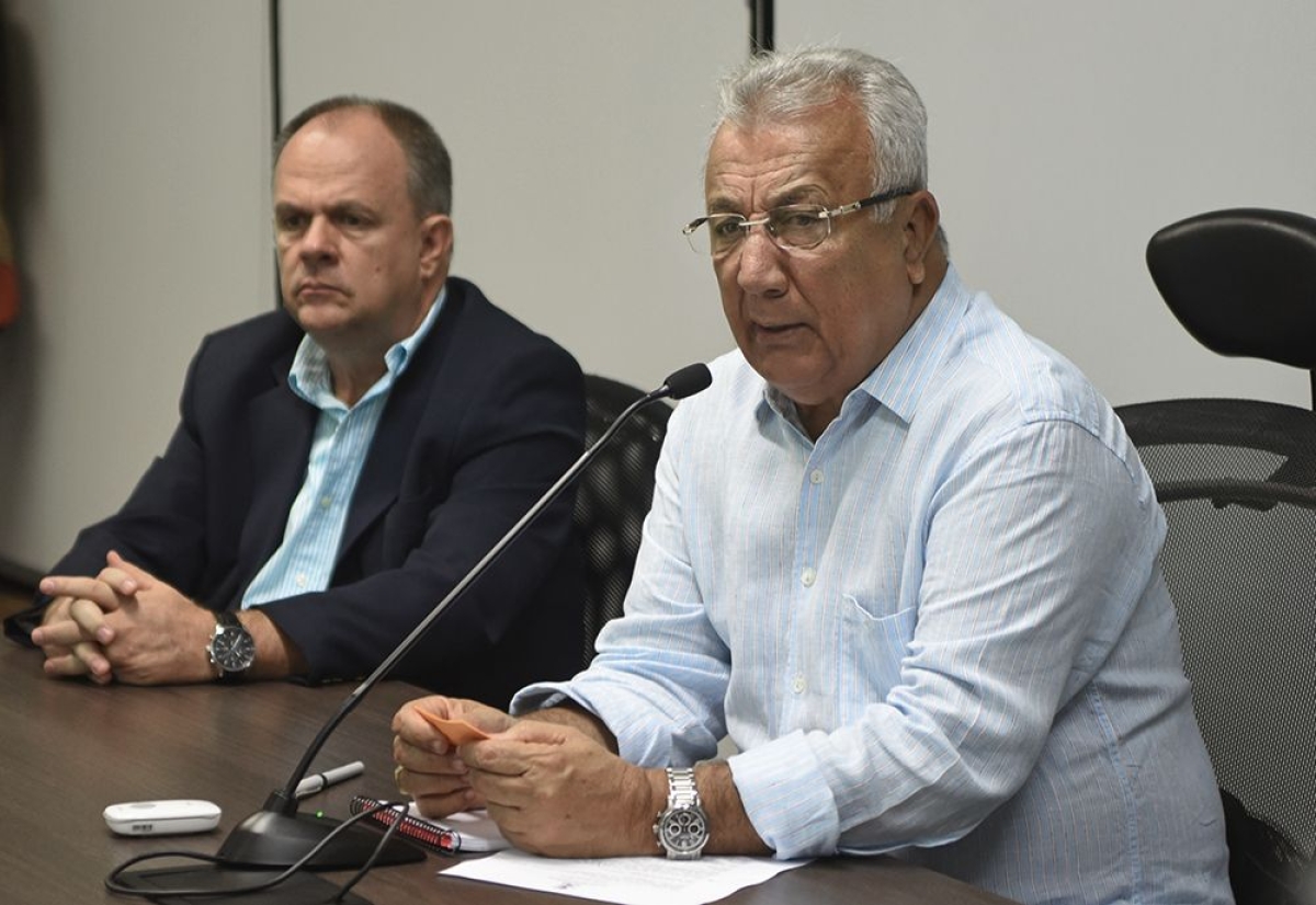 Jackson Barreto apresentou os encaminhamentos que vm sendo tomados pelo Governo do Estado no enfrentamento da seca em Sergipe (Foto: Marcelle Cristinne/ASN)