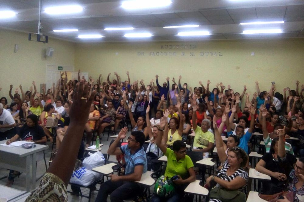 Servidores da Sade de Aracaju faro greve e ato segunda-feira, 5 (Imagem: Sintasa)