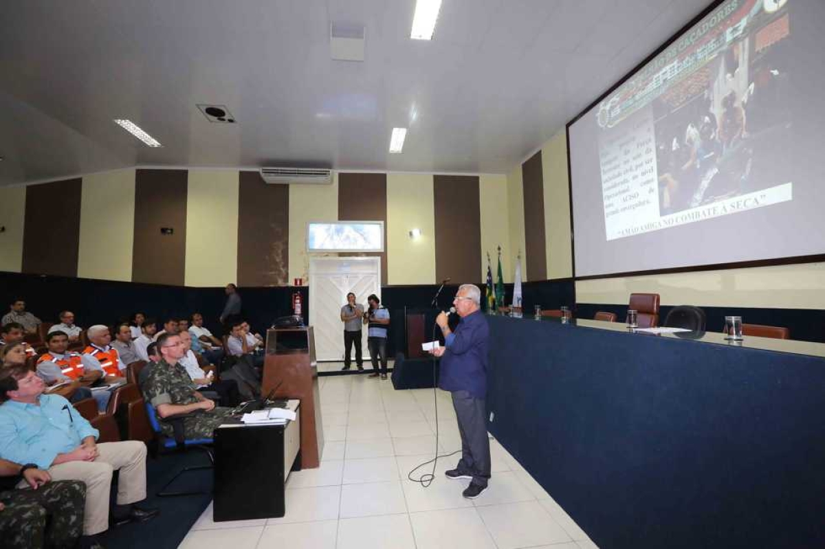 Jackson Barreto reuniu-se com representantes do Governo Federal, municpios, Exrcito, Ministrio Pblico e rgos estaduais nesta sexta, 02, para tratar sobre assunto (Imagem: Jorge Henrique/ASN)