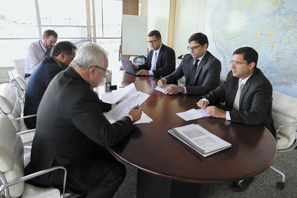 Governador de Sergipe busca recursos para segurana no Ministrio da Justia (Imagem: Roque S/ASN)
