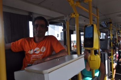Bilhetagem eletrnica ainda  ferramenta de destaque para mobilidade com segurana (Imagem: Assessoria Setransp/Aracaju)