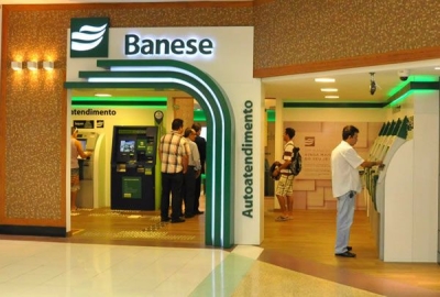 Agncia do Banese no Shopping Jardins, em Aracaju (Imagem: Luis Mendona/Banese)