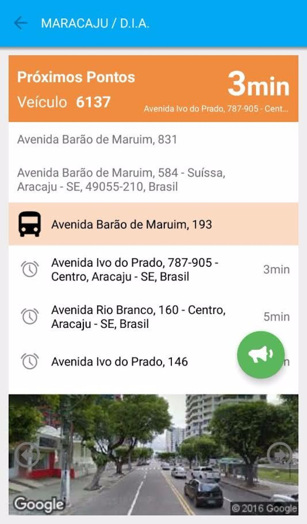 Aplicativo com hor�rio e itiner�rio dos �nibus j� est� sendo muito utilizado (Imagem: Reprodu��o/CittaMobi)
