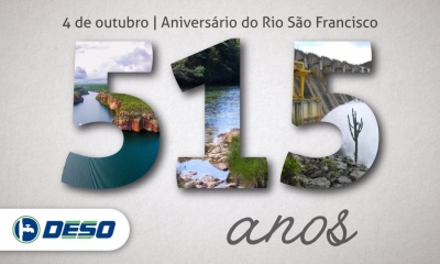 Deso comemora os 515 anos do Rio S�o Francisco (Imagem: Divulga��o/Deso)