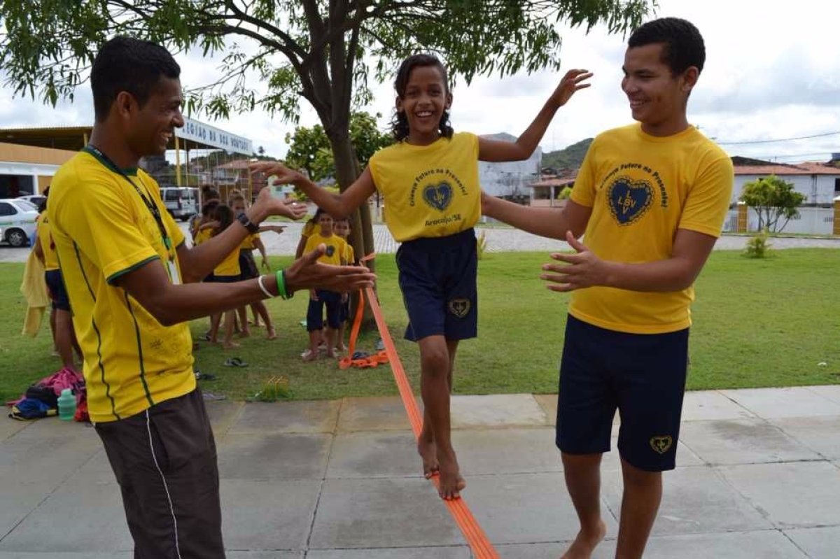 Semana da Crian�a na LBV com muitas brincadeiras e divers�o (Imagem: Assessoria LBV)