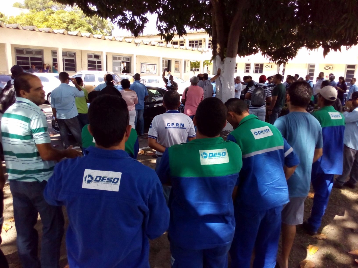 Sindisan mobiliza trabalhadores contra pacote de maldades dos governos Federal e Estadual (Imagem: Sindisan)