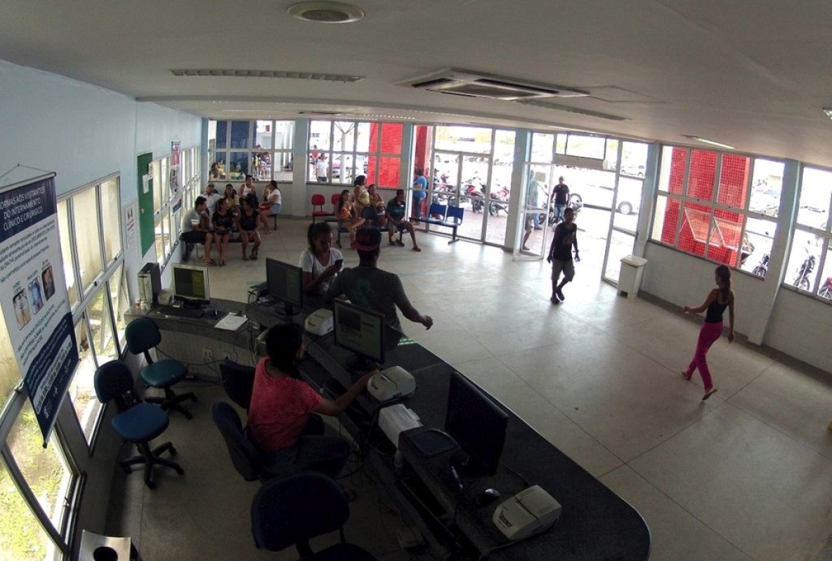 Superlota��o: 87% dos pacientes do Huse deveriam ser acolhidos nos postos de sa�de (Imagem: SES/SE)