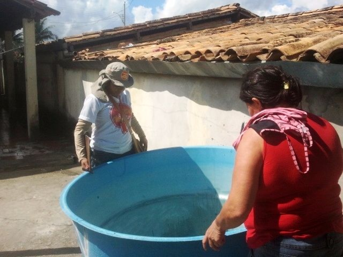 Sa�de alerta para risco de prolifera��o do Aedes aegypti com as altas temperaturas (Imagem: SES/SE)
