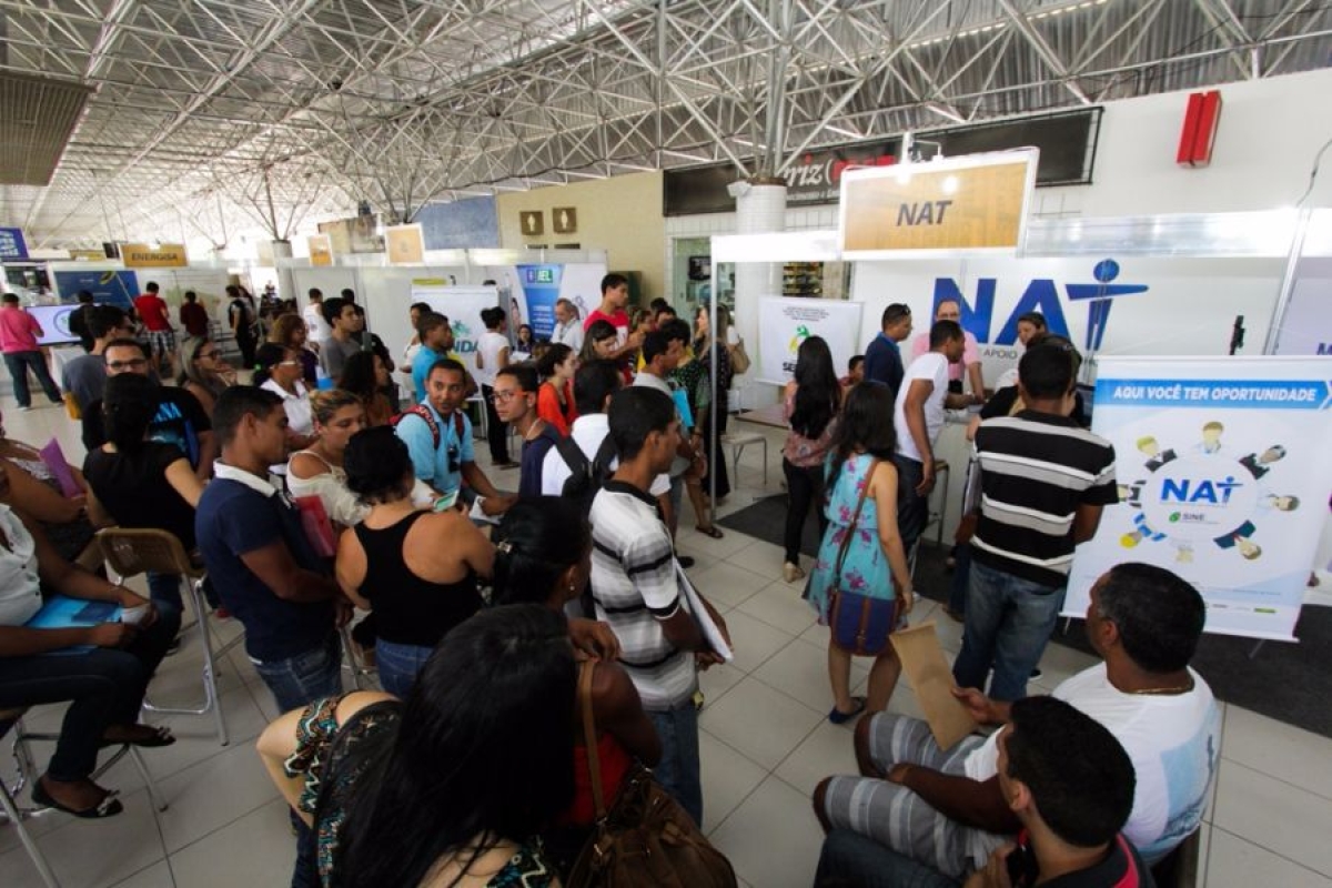 Feira de Est�gio e Empregabilidade (Foto: Pritty Reis/Seidh/SE)
