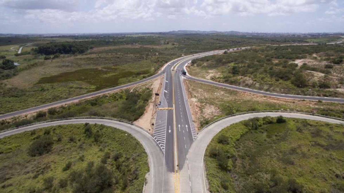 Populao da zona norte comemora entrega do novo complexo virio de Aracaju (Imagem: Andr Moreira/ASN)