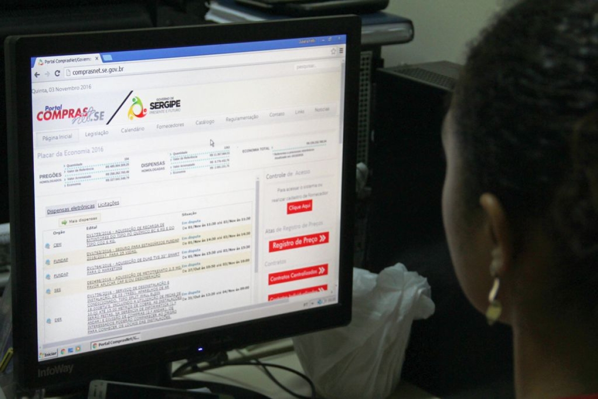 Seplag/Sergipe realiza licita��o voltada exclusivamente para pequenas e m�dias empresas (Imagem: Victor Ribeiro/Seplag/SE)