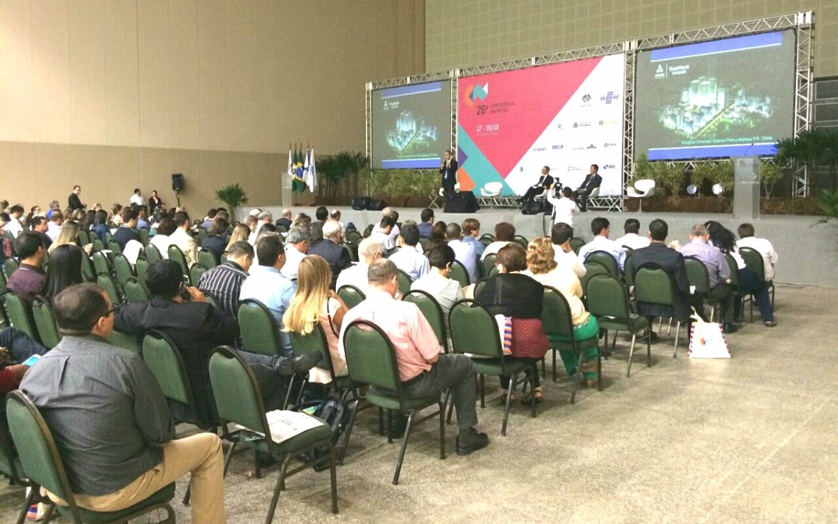 26 Conferncia Anprotec de Empreendedorismo e Ambientes de Inovao foi realizada de 17 a 20 de outubro, em Fortaleza/CE (Imagem: SergipeTec)