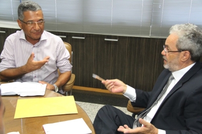Prefeito eleito de Japoat busca orientaes junto ao Tribunal de Contas de Sergipe (Imagem: Cleverton Ribeiro/TCE/SE)