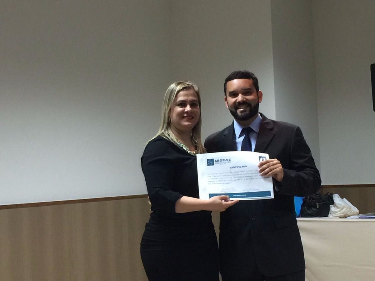 Lcio Maia nos 15 anos da Abor/Sergipe (Imagem: Assessoria Arbo/SE)