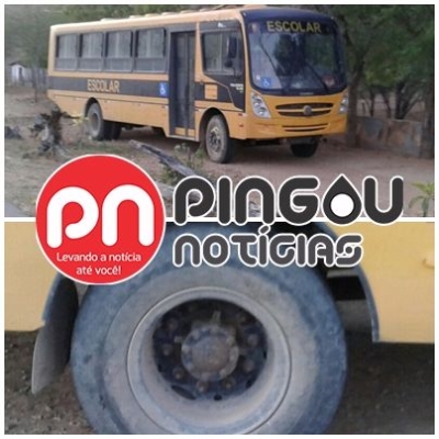 Porto da Folha: Transporte escolar volta a ser alvo de denncias (Imagem: Pingou Notcias)