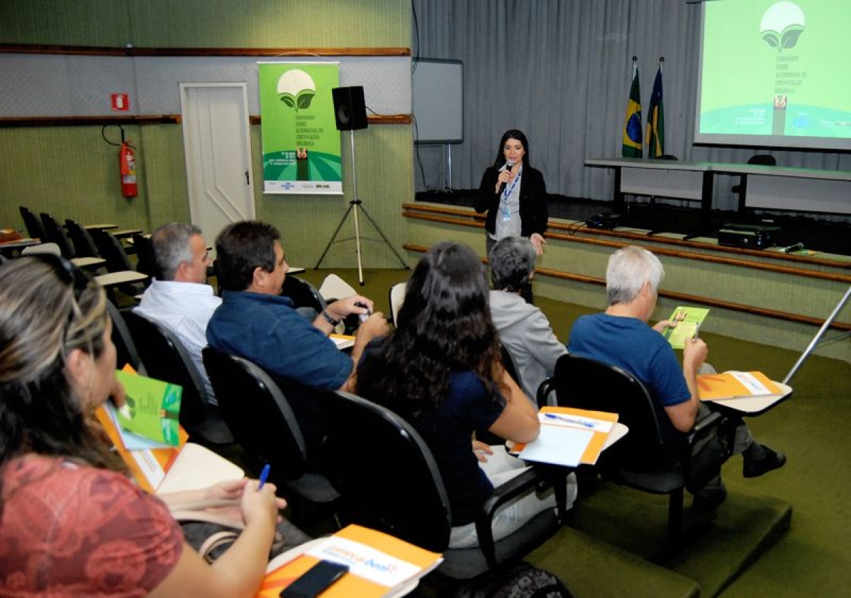 Certificao orgnica em debate em Sergipe (Foto: Ascom Sebrae/SE)