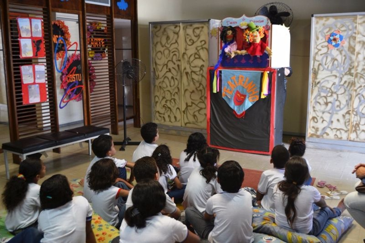 Biblioteca Infantil traz programao especial para o ms do folclore (Foto: Secult/SE)