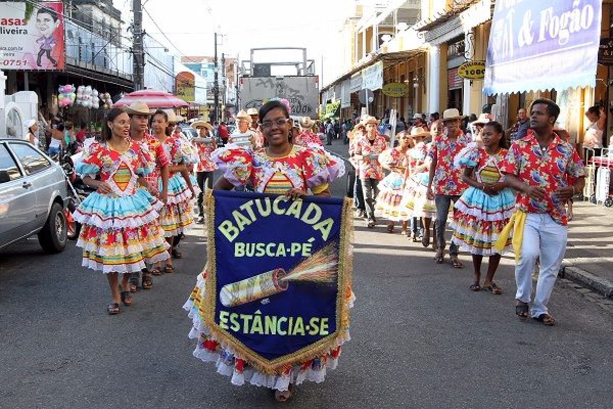 Cortejo Folclrico abre programao da Aldeia Sesc de Artes (Foto: Sesc/SE)