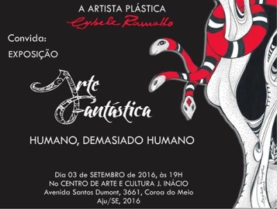 A Arte Fantstica de Cybele Ramalho em todos os tons (Imagem: Divulgao/Assessoria do Evento)