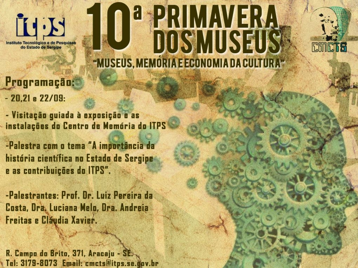 Centro de Memria do ITPS ter programao especial para a Primavera dos Museus(Imagem: Divulgao/ITPS)