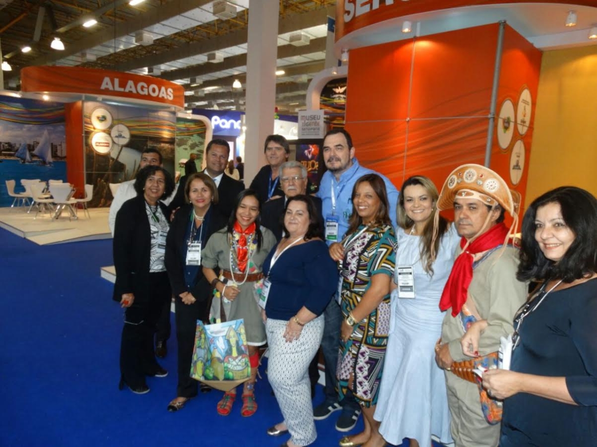 Sergipe presente na ABAV 2016, a maior feira de turismo das Amricas (Imagem: Assessoria Setesp/SE)