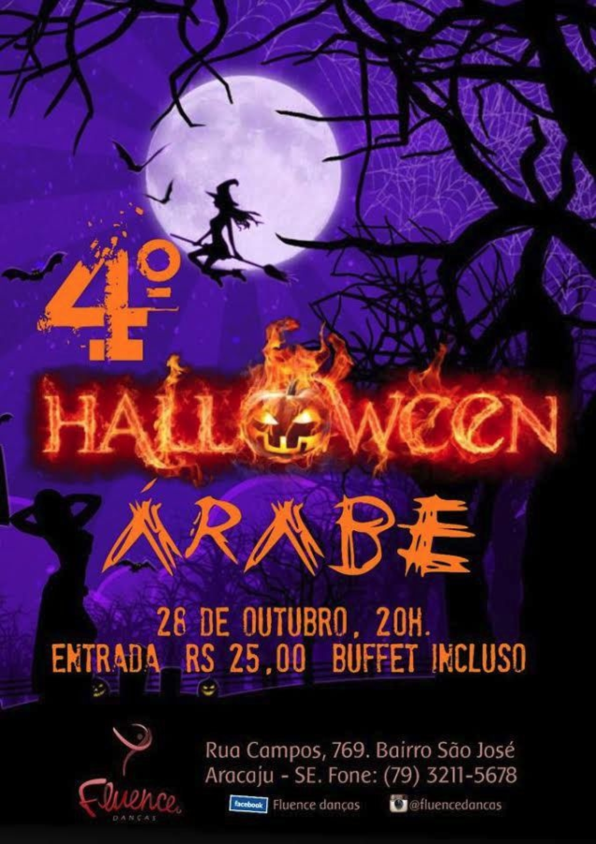 Halloween danante da Fluence Danas (Imagem: Divulgao/Assessoria do Evento)