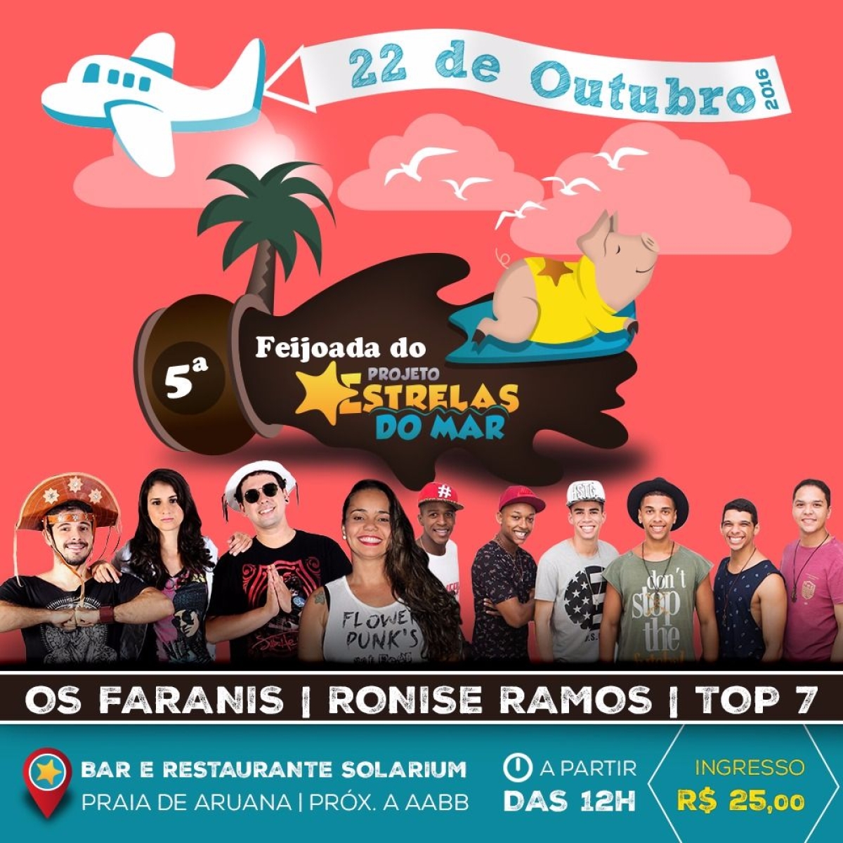 Feijoada do Projeto Estrelas do Mar (Imagem: Divulgao/Assessoria do Evento)