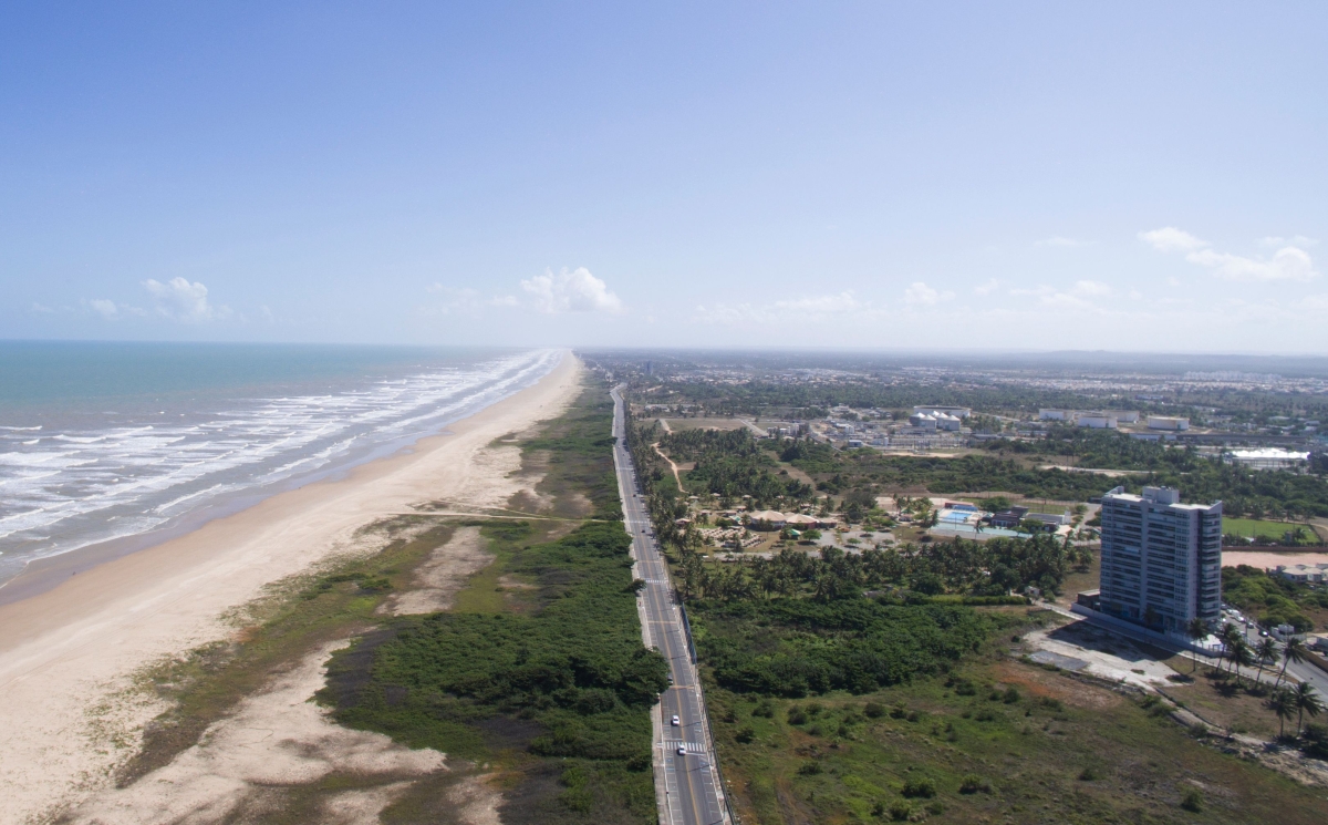 Nova Orla de Aracaju ter 16,5 km de extenso (Imagem: Jorge Henrique/ASN)