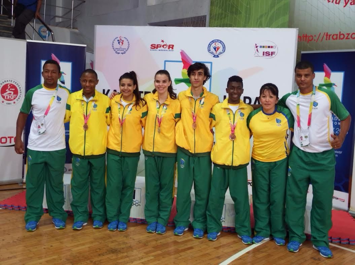 Brasil  campeo geral da Gymnasiade, na Turquia (Foto: Assessoria Setesp/SE)