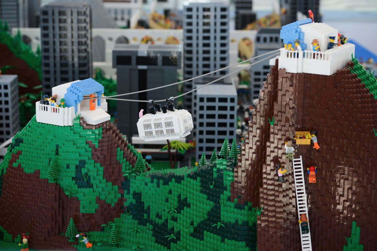 Dinamarca monta no Rio de Janeiro maior maquete de lego da Amrica Latina (Foto: Tnia Rgo/Agncia Brasil)