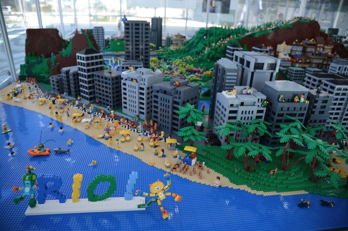 Dinamarca monta no Rio de Janeiro maior maquete de lego da Amrica Latina (Foto: Tnia Rgo/Agncia Brasil)