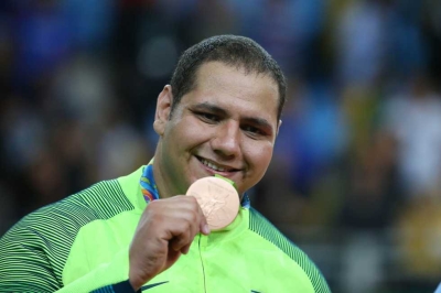 Rafael Silva  bronze no jud; Brasil ganha a terceira medalha na modalidade (Foto: Roberto Castro/Brasil 2016)