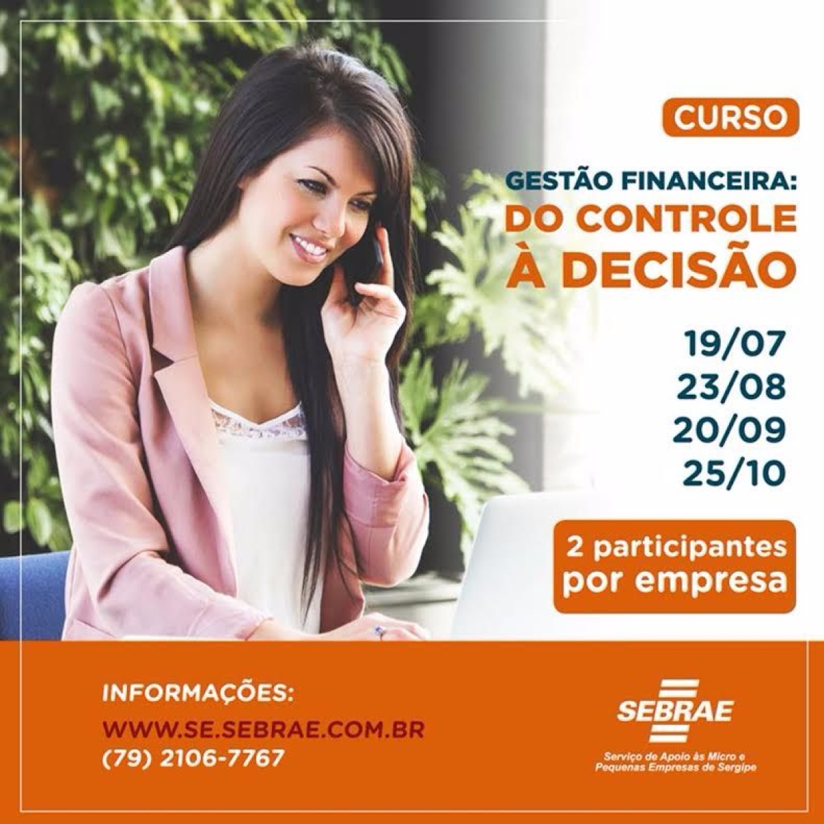 Sebrae/Sergipe disponibiliza capacitao sobre gesto financeira (Foto: Divulgao/Sebrae/SE)