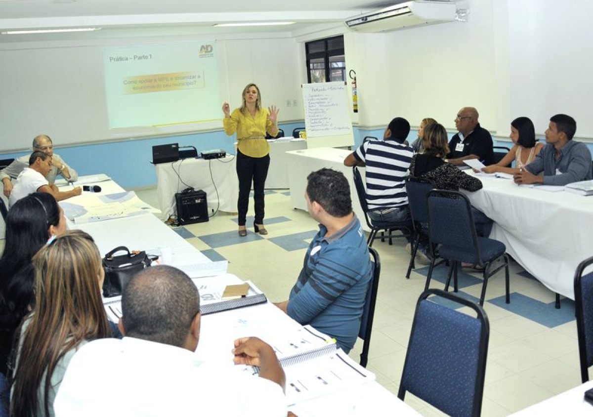 Curso orienta profissionais para atuar como Agente de Desenvolvimento (Foto: Assessoria Sebrae/SE)