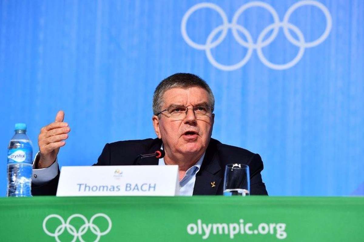 Thomas Bach declara que gua da Baa de Guanabara est no padro da OMS (Foto: Getty Images)