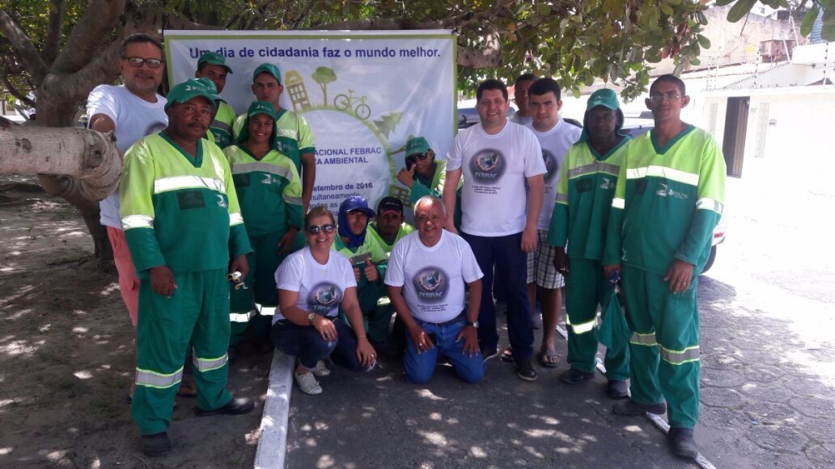 Ao Nacional Febrac realizou atividades sociais e ambientais em 11 estados (Imagem: Assessoria Febrac | Proativa Comunicao)
