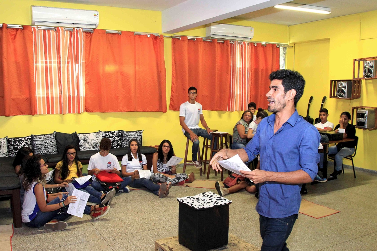 Professor da rede estadual de Sergipe reinventa modelo de sala de aula (Imagem: Andr Moreira/ASN)