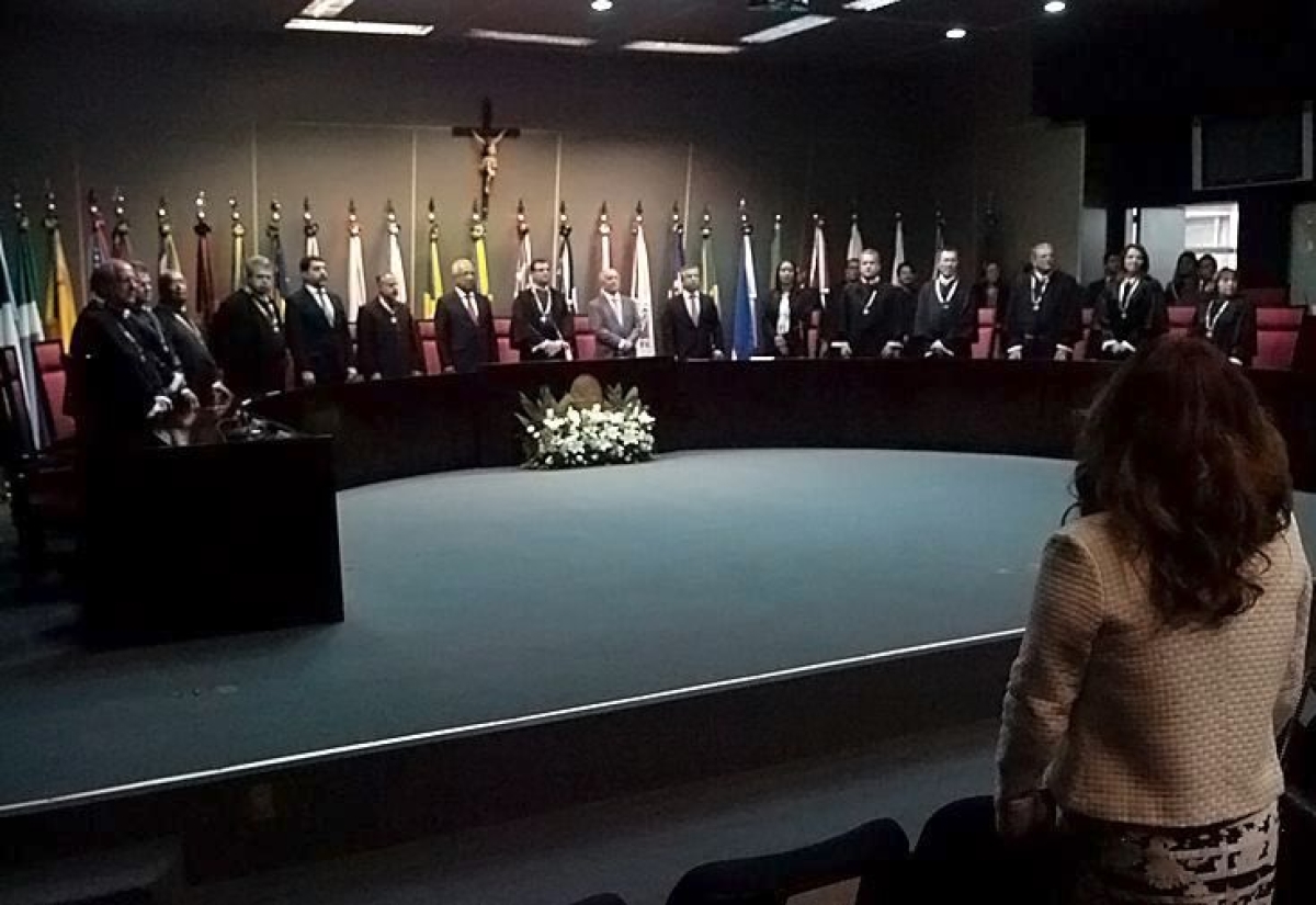 O Tribunal de Justia do Estado de Sergipe realizou a solenidade de posse do novo desembargador, Juiz de Direito, Digenes Barreto (Foto: ASN)