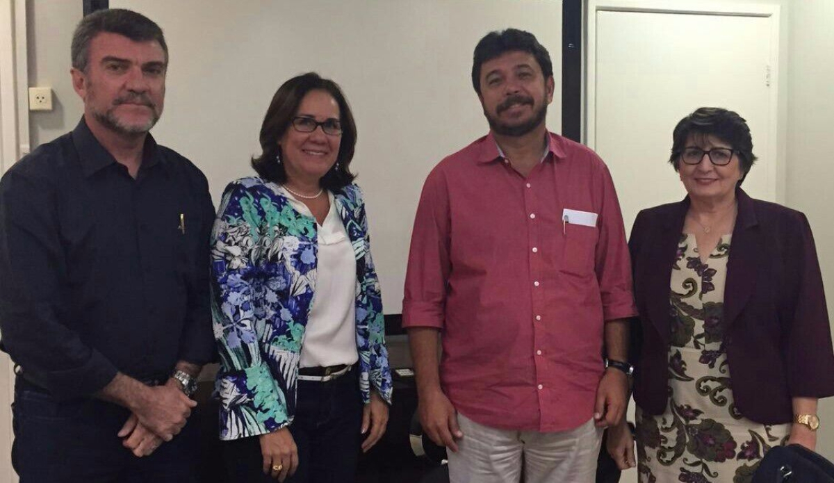 Deputados da Frente Parlamentar em Defesa da Mulher visitam Secretrio da Infraestrutura (Foto: Site Deputado Estadual Garibalde Mendona)