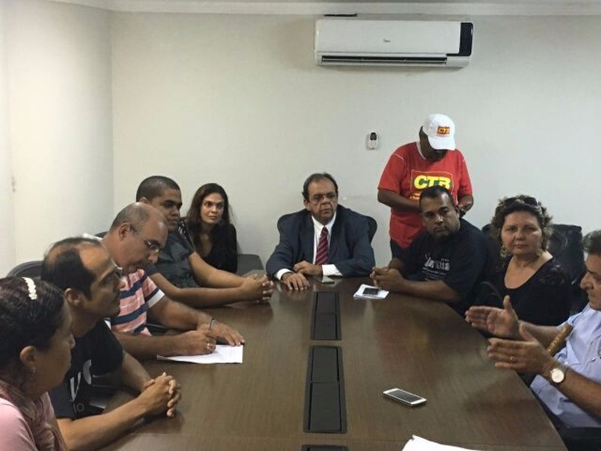 Greve da Sade: categorias querem 12,5% e regularizao do calendrio, apela Bertulino Menezes (Foto: Assessoria Vereador Bertulino Menezes)