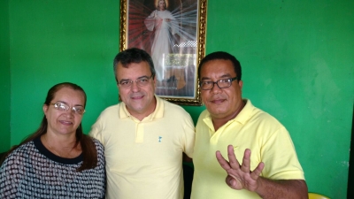 Divina Pastora: Luciano Pimentel, PSB, participa do lanamento da pr-candidatura de Cabelinho (Foto: Divulgao/Assessoria Luciano Pimentel)