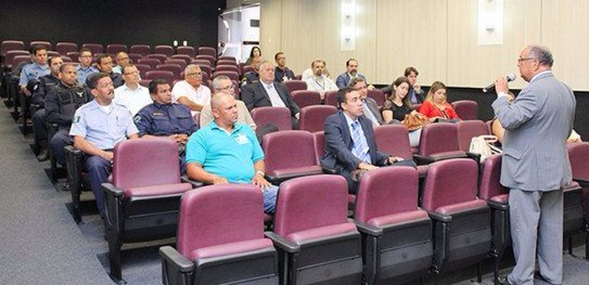 TRE/Sergipe firma parceria com Guardas Municipais para seguran�a do Pleito (Foto: TRE/SE)