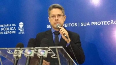 Delegado geral da policia civil, Alessandro Vieira (Foto: SSP/SE)