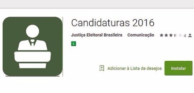 Aplicativo Candidaturas 2016 j pode ser baixado para dispositivos mveis (Foto: TSE)