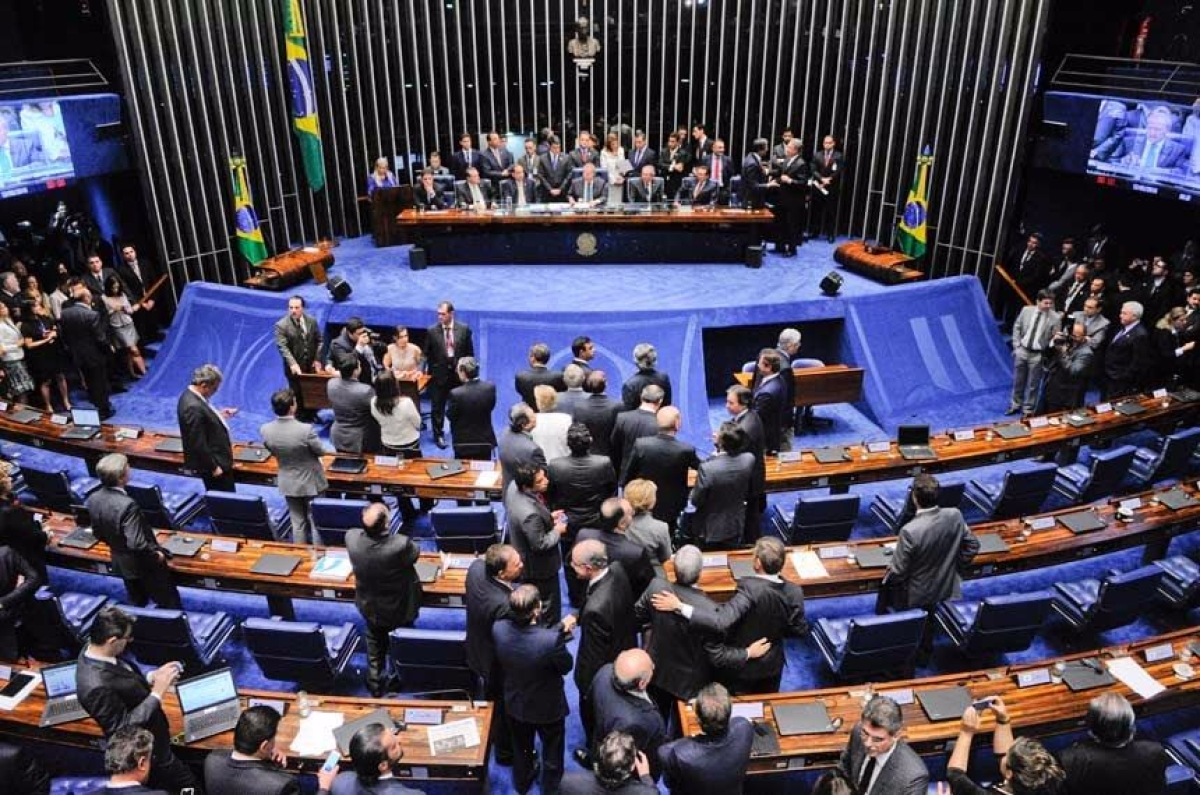 Senado decide na tera se Dilma Rousseff vai a julgamento (Foto: Pedro Frana/Agncia Senado)