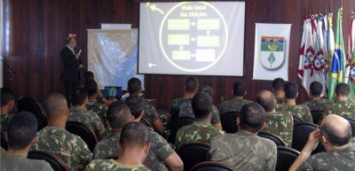 Corpo de bombeiros e Exrcito se preparam para atuar nas eleies (Imagem: TRE/SE)