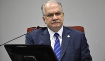 O ministro do STF Luiz Edson Fachin � o relator da den�ncia contra Renan Calheiros (PMDB-AL) (Imagem: Arquivo | Jos� Cruz/Ag�ncia Brasil)