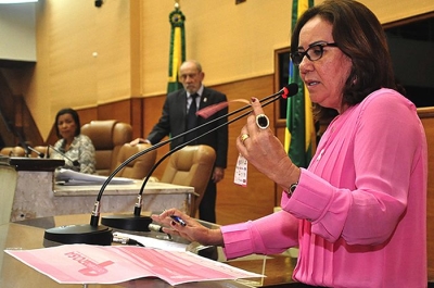 Deputada estadual Goretti Reis (Imagem: Jadilson Sim�es/Ag�ncia Alese)