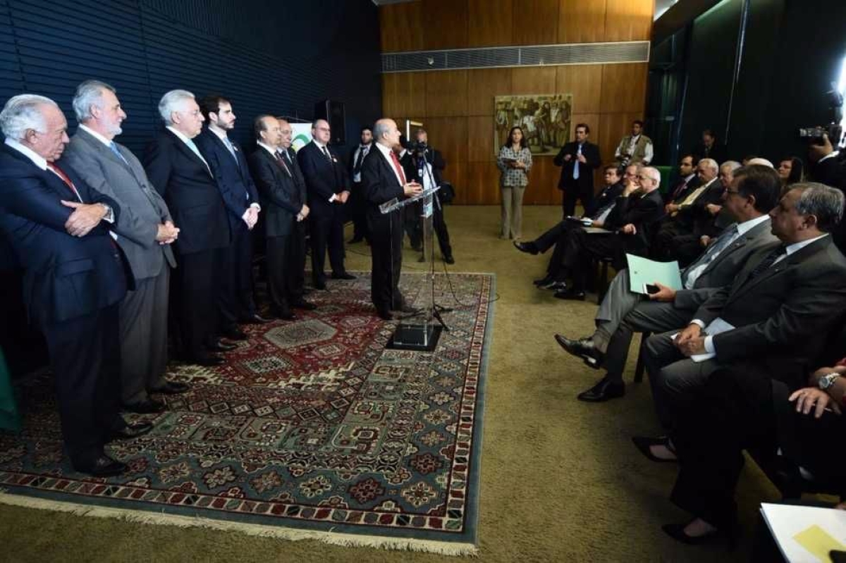 Reuni�o da Frente Parlamentar (Imagem: Assessoria La�rcio Oliveira)