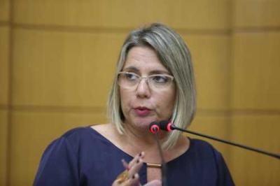 Deputada estadual Silvia Fontes (Imagem: Csar de Oliveira/Agncia Alese)